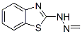 Formaldehyde, 2-benzothiazolylhydrazone (9CI) Structure