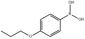 4-丙氧基苯硼酸,186497-67-6,结构式