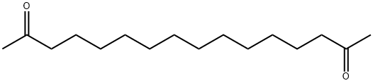 2,15-HEXADECANEDIONE Structure