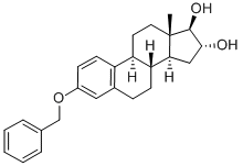 ESTRIOL 3-BENZYL ETHER Struktur