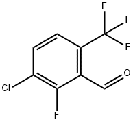 3-氯-2-氟-6-(三氟甲基)苯甲醛,186517-29-3,结构式