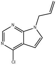 7-ALLYL-4-CHLORO-7H-PYRROLO[2,3-D]PYRIMIDINE Structure