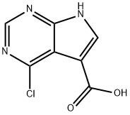 4-chloro-7H-pyrrolo[2,3-d]pyrimidine-5-carboxylic acid