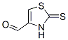 4-Thiazolecarboxaldehyde, 2,3-dihydro-2-thioxo- (9CI) Structure