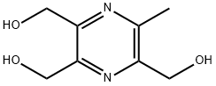 Pyrazinetrimethanol, 6-methyl- (9CI) Struktur