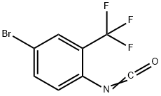 4-BROMO-2-(TRIFLUOROMETHYL)PHENYL ISOCYANATE Struktur