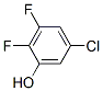 Phenol,  5-chloro-2,3-difluoro- Struktur