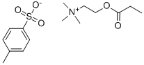 丙酰胆碱对甲苯磺酸盐 结构式