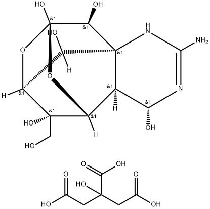 TETRODOTOXIN CITRATE Structure