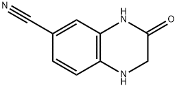 6-Quinoxalinecarbonitrile,1,2,3,4-tetrahydro-3-oxo-(9CI)|3-氧代-1,2,3,4-四氢喹喔啉-6-腈