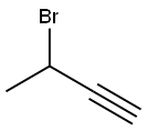 3-ブロモ-1-ブチン 化学構造式
