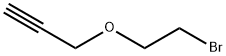 2-ブロモエチル(2-プロピニル)エーテル 化学構造式
