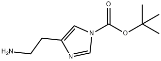 4-(2-AMINO-ETHYL)-IMIDAZOLE-1-CARBOXYLICACIDTERT-부틸에스테르
