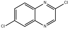 2,6-ジクロロキノキサリン 化学構造式