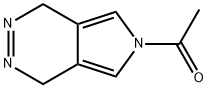 1H-Pyrrolo[3,4-d]pyridazine, 6-acetyl-4,6-dihydro- (9CI) Structure