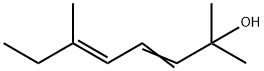 (,5E)-2,6-dimethyl-3,5-octadien-2-ol  Struktur