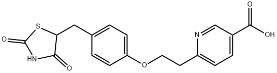 5-Desethyl 5-Carboxy Pioglitazone Structure