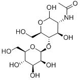 2-(乙酰氨基)-2-脱氧-4-O-BETA-D-甘露糖基-D-吡喃葡萄糖, 186765-90-2, 结构式