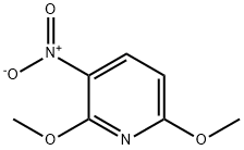 2,6-二甲氧基-3-硝基吡啶, 18677-41-3, 结构式