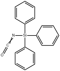 isocyanato-triphenyl-silane Struktur