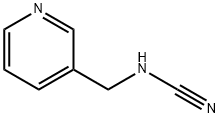 Cyanamide, (3-pyridinylmethyl)- (9CI) Structure