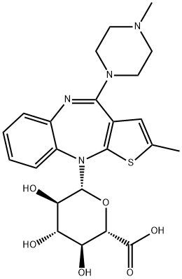 OLANZAPINE GLUCURONIDE|奥氮平-Β-D-葡糖苷酸