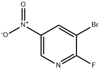3-溴-2-氟-5-硝基吡啶, 1868-58-2, 结构式