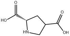 2,4-Pyrrolidinedicarboxylicacid,(2S)-(9CI) 化学構造式