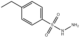 4-ETHYLBENZENESULFONOHYDRAZIDE 化学構造式