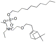 18684-60-1 2-[2-(6,6-dimethylbicyclo[3.1.1]hept-2-en-2-yl)ethoxy]triethylammonium decyl sulphate 