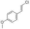 1-(-2-CHLORO-VINYL)-4-METHOXY-BENZENE 化学構造式