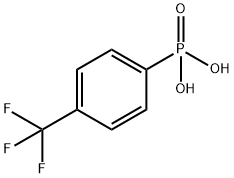 (4-TRIFLUOROMETHYL-PHENYL)-PHOSPHONIC ACID, 1869-27-8, 结构式