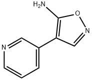 5-Isoxazolamine,4-(3-pyridinyl)-(9CI) 化学構造式