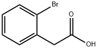 2-Bromophenylacetic acid Structure