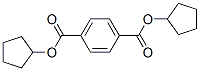 テレフタル酸ジシクロペンチル 化学構造式