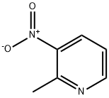 2-甲基-3-硝基吡啶,18699-87-1,结构式