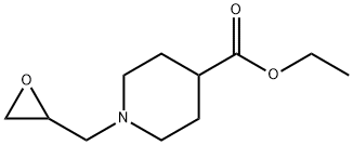 Ethyl 1-oxiranylmethylisonipecotate Structure