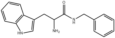 2-AMINO-N-BENZYL-3-(1H-INDOL-3-YL)-PROPIONAMIDE 化学構造式