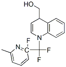 6-Methyl-alpha-2-pyridyl-2-trifluoromethyl quinoline-4-methanol,18709-90-5,结构式