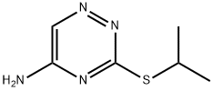 3-(ISOPROPYLSULFANYL)-1,2,4-TRIAZIN-5-YLAMINE Struktur