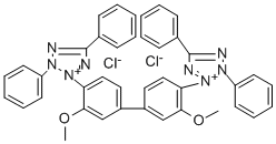 氯化四唑蓝, 1871-22-3, 结构式