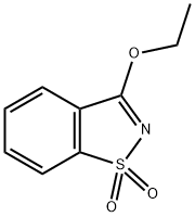 3-乙氧基苯并[D]异噻唑1,1-二氧化物,18712-15-7,结构式