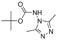Carbamic acid, (3,5-dimethyl-4H-1,2,4-triazol-4-yl)-, 1,1-dimethylethyl ester,187145-70-6,结构式