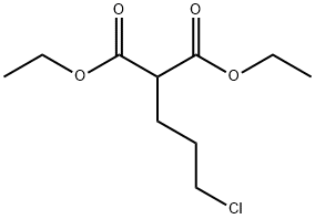 (3-クロロプロピル)マロン酸ジエチル 化学構造式