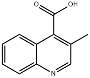 3-METHYLQUINOLINE-4-CARBOXYLIC ACID Structure