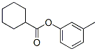 3-methylphenyl cyclohexanecarboxylate Structure