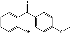 2-ヒドロキシ-4'-メトキシベンゾフェノン 化学構造式