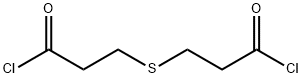 3,3'-チオビス(プロピオン酸クロリド) 化学構造式