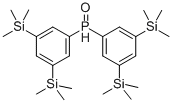 BIS(3,5-BIS(TRIMETHYLSILYL)PHENYL)PHOSPHINE OXIDE 化学構造式