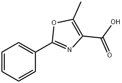 18735-74-5 5-メチル-2-フェニル-1,3-オキサゾール-4-カルボン酸